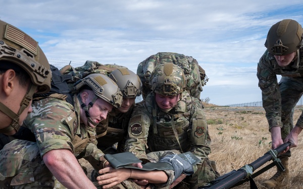 821st, 921st CRS participate in ruck march, quarterly training at ERUTS