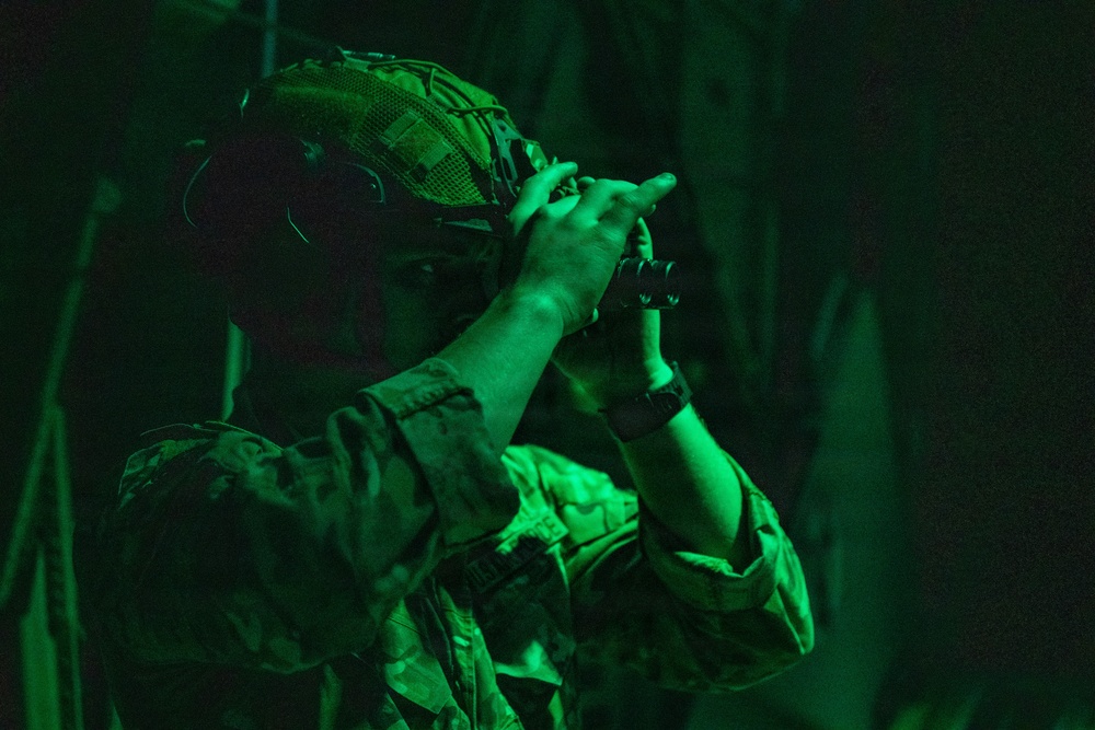 Team Hurlburt performs night ops