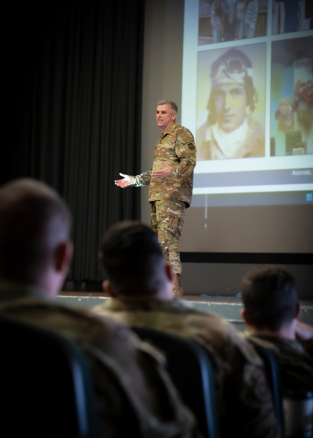 621st CRW holds Commander's Call at Travis AFB