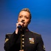 Staff Sgt. Madison Baldwin performing &quot;Defying Gravity.&quot;