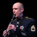 Sgt. 1st Class Kevin Walko performs on Clarinet