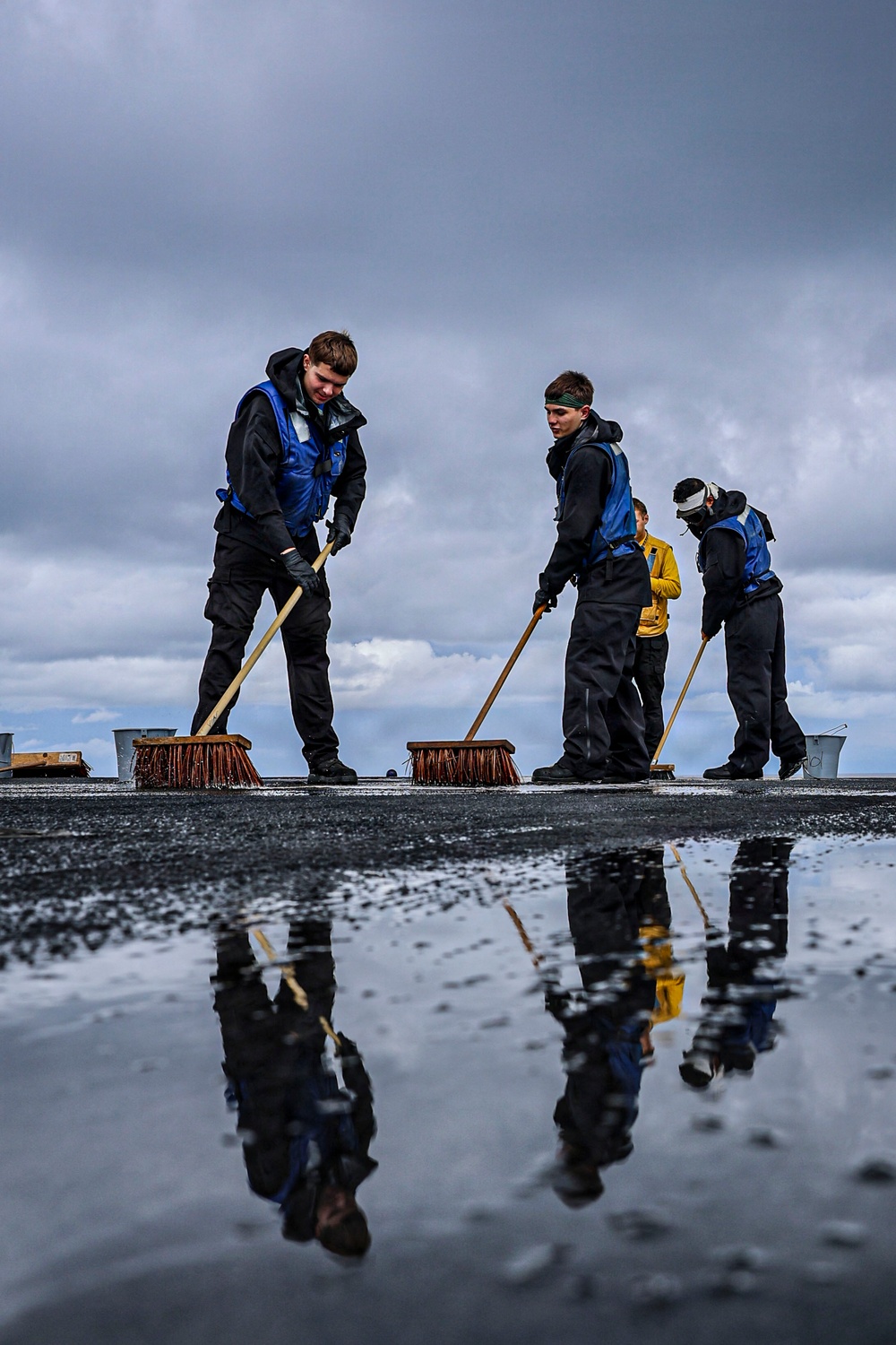 USS Iwo Jima Conducts Daily Operations