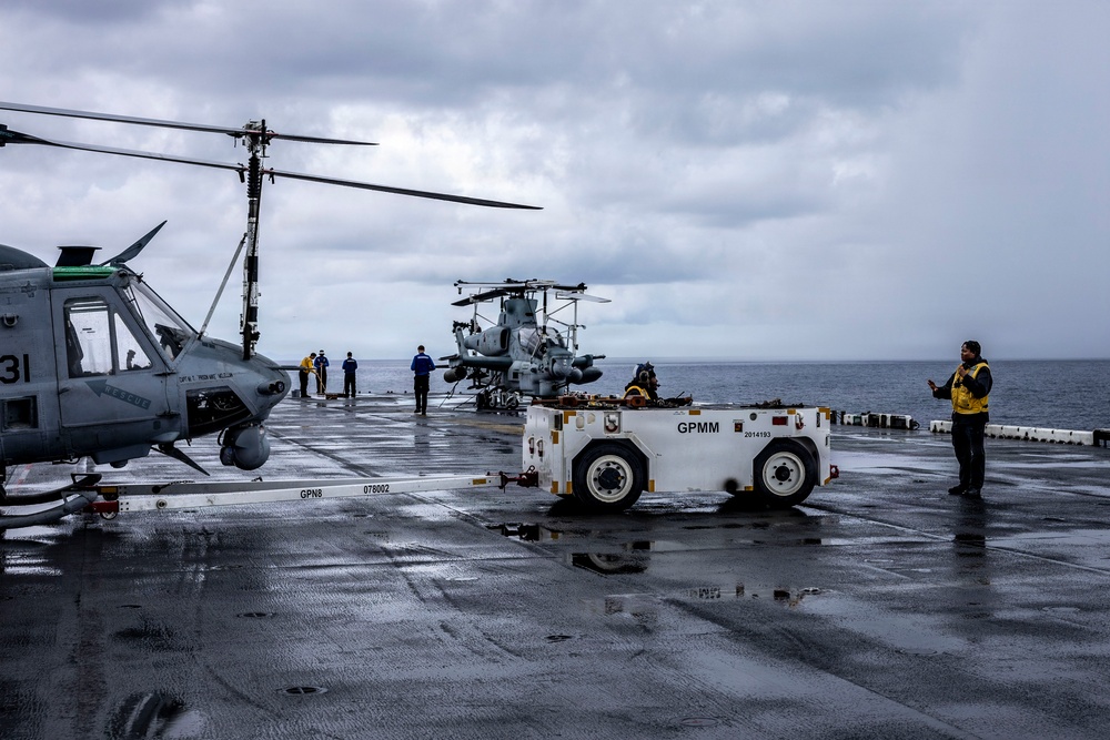 USS Iwo Jima Conducts Daily Operations