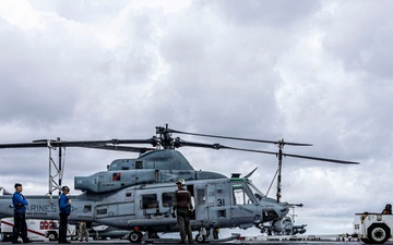 USS Iwo Jima Conducts Daily Operations