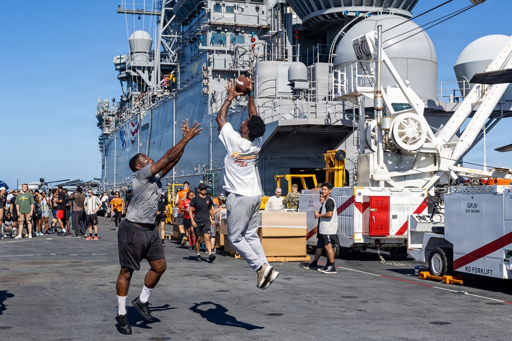USS Iwo Jima Steel Beach Picnic