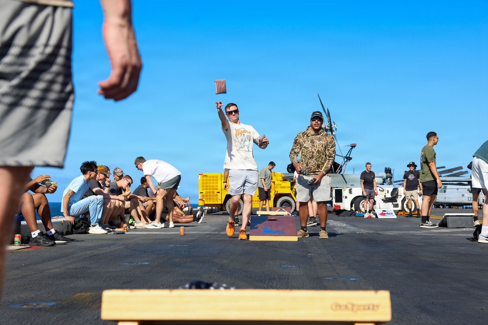 USS Iwo Jima Steel Beach Picnic