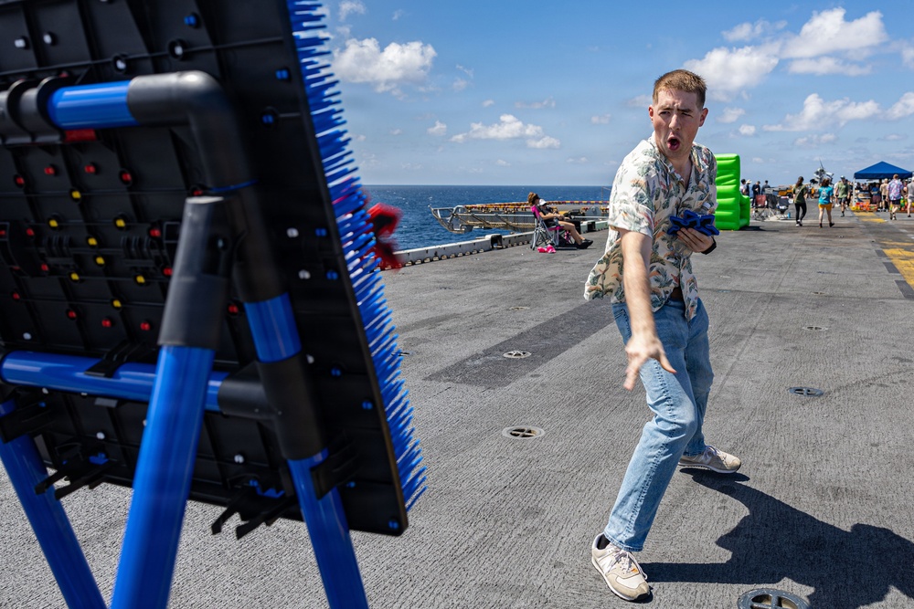 USS Iwo Jima Steel Beach Picnic