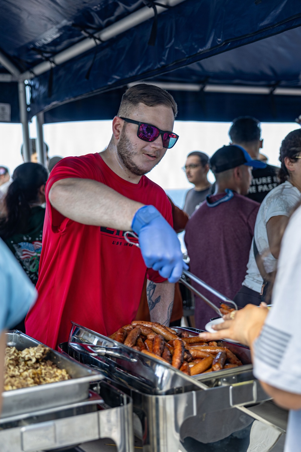 USS Iwo Jima Steel Beach Picnic