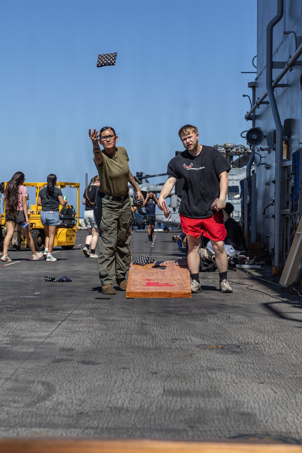 USS Iwo Jima Steel Beach Picnic