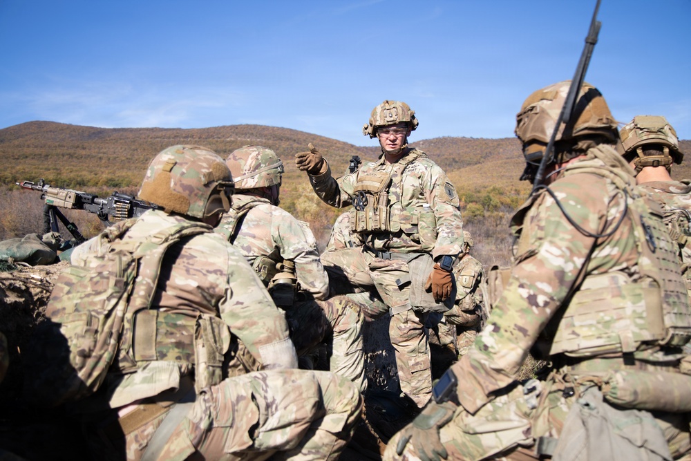 1st Infantry Division Conducts Live Fire Exercise at Novo Selo Training Area, Bulgaria 1st Infantry Division Conducts Live Fire Exercise at Novo Selo Training Area, Bulgaria