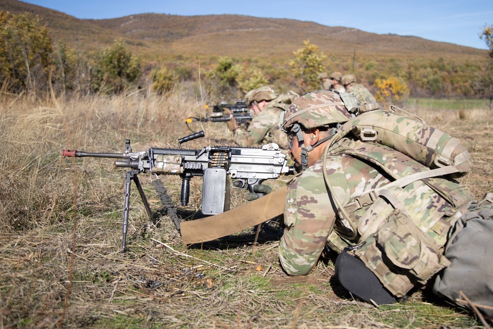 1st Infantry Division Conducts Live Fire Exercise at Novo Selo Training Area, Bulgaria 1st Infantry Division Conducts Live Fire Exercise at Novo Selo Training Area, Bulgaria