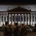 Mississippi Army National Guard Soldiers on patrol at night in Washington, D.C.