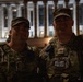 Mississippi Army National Guard Soldiers take a photo at night in Washington, D.C.