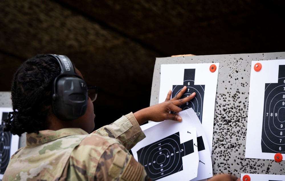 621st CRW holds shooting competition at Travis AFB