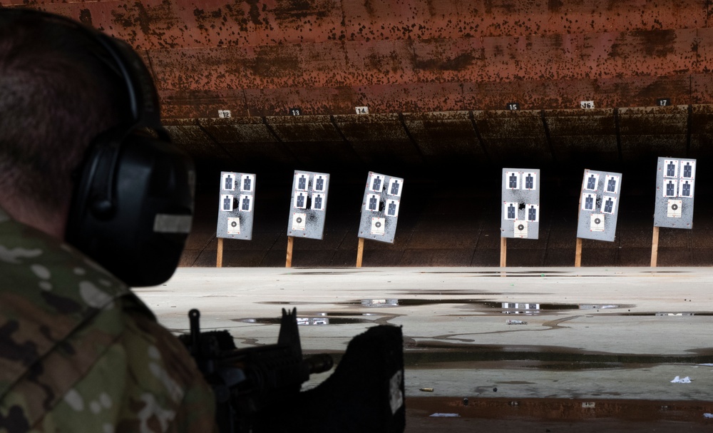 621st CRW holds shooting competition at Travis AFB