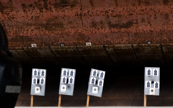 621st CRW holds shooting competition at Travis AFB