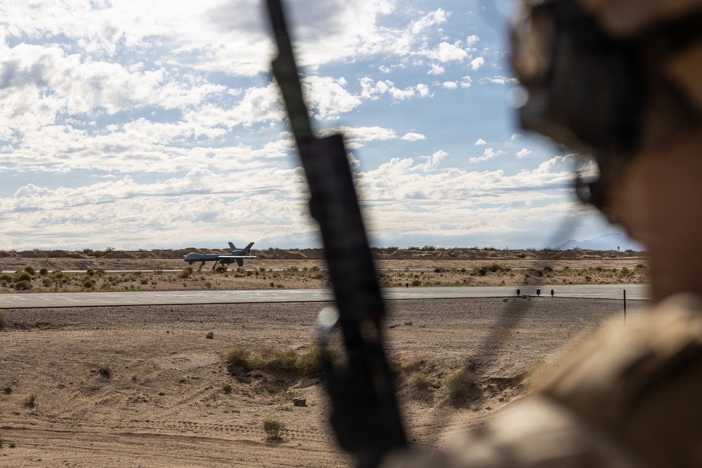MQ-9 conducts satellite launch and recovery training during WTI 1-26