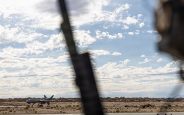 MQ-9 conducts satellite launch and recovery training during WTI 1-26