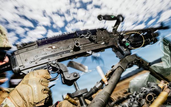 NMCB-3 Seabees Shoot Crew Served Weapons