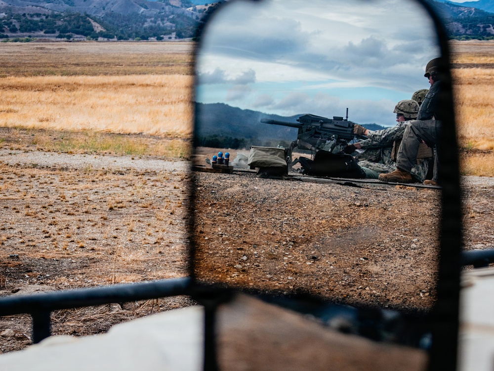 NMCB-3 Seabees Shoot Crew Served Weapons