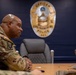 Lt. Col. Steven Jackson in a meeting at the George Washington University Police Department