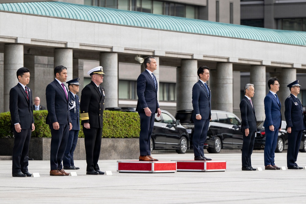 SW Hegseth Meets With Japan MoD, Visits Yokota AB Troops SW Hegseth Meets With Japan MoD, Visits Yokota AB Troops