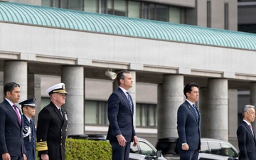 SW Hegseth Meets With Japan MoD, Visits Yokota AB Troops