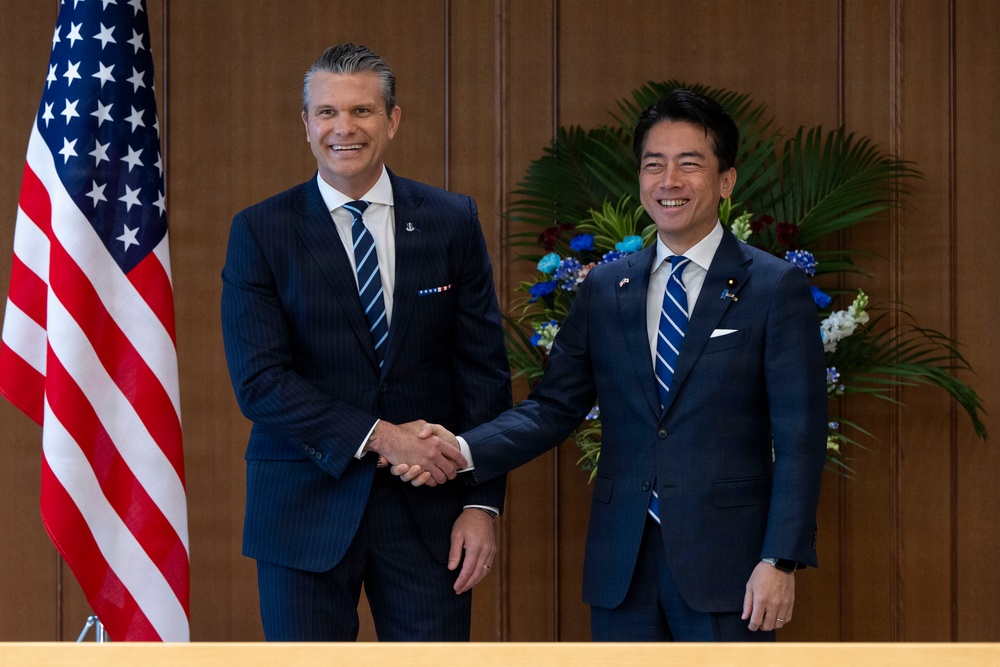 SW Hegseth Meets With Japan MoD, Visits Yokota AB Troops SW Hegseth Meets With Japan MoD, Visits Yokota AB Troops