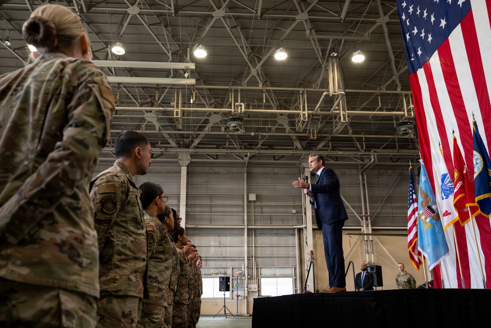 SW Hegseth Meets With Japan MoD, Visits Yokota AB Troops SW Hegseth Meets With Japan MoD, Visits Yokota AB Troops