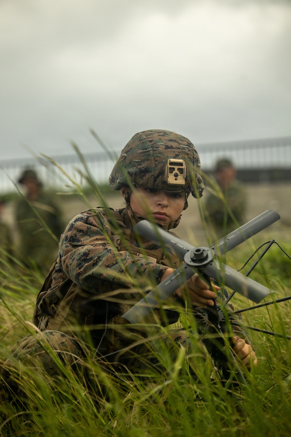 VMM-262, JGSDF establish FARP on Yonaguni Island