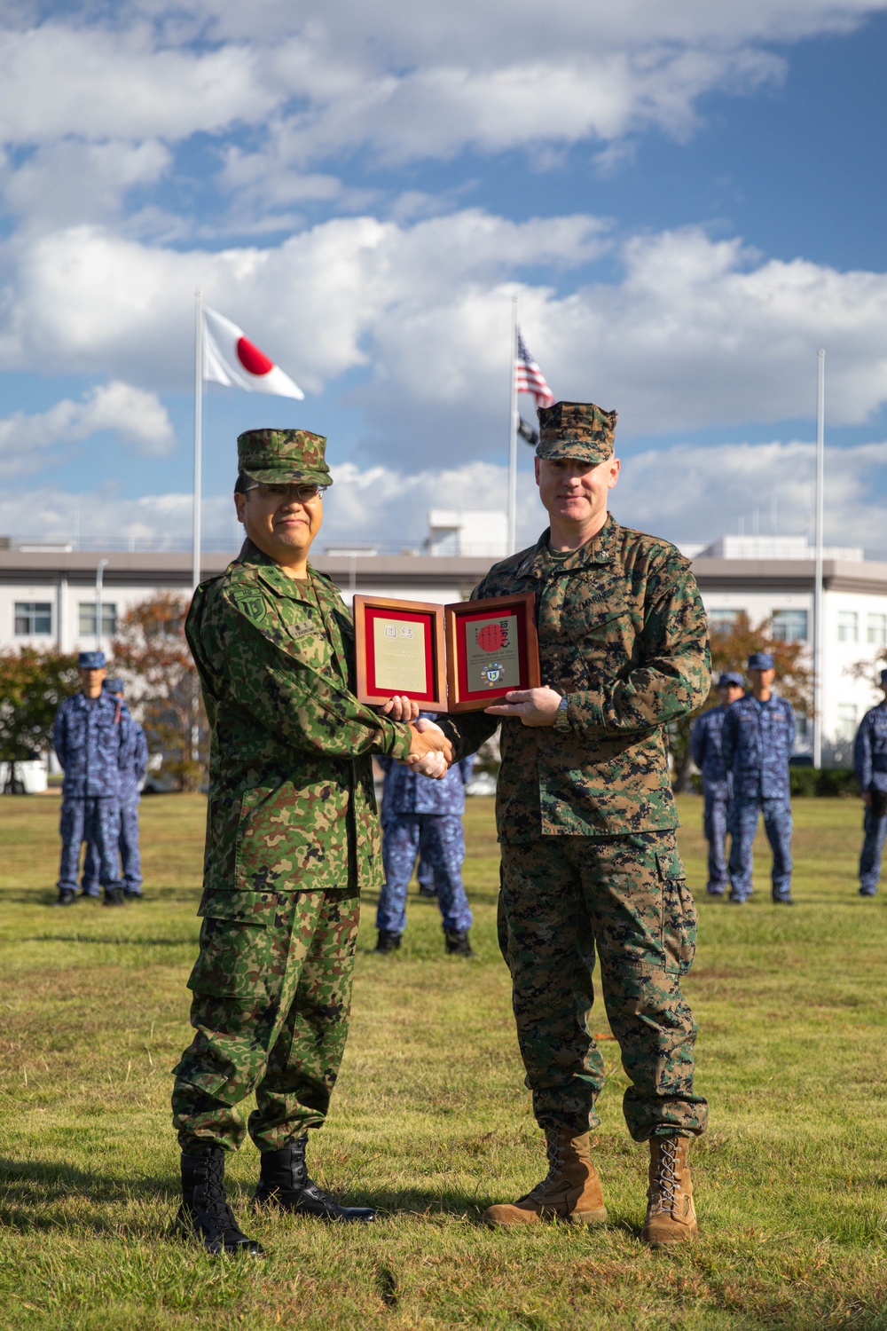 MCAS Iwakuni Active Shield 26 closing ceremony