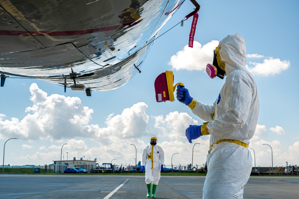 Radiant Falcon sharpens Kadena Airmen’s radiological response readiness