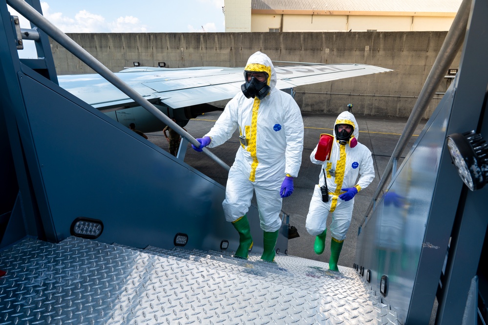Radiant Falcon sharpens Kadena Airmen’s radiological response readiness
