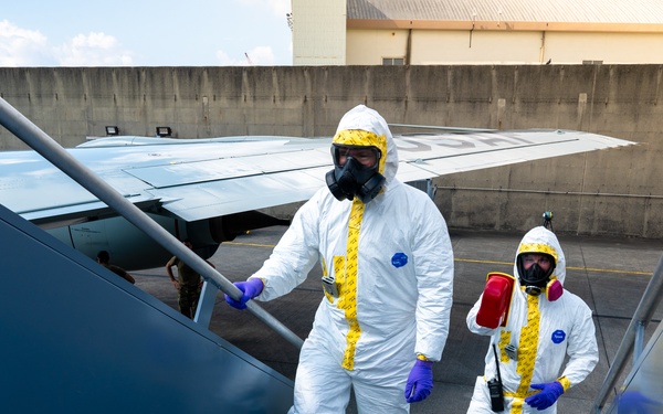 Radiant Falcon sharpens Kadena Airmen’s radiological response readiness