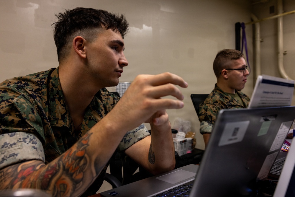 3d Cyber Warfare Company Marines compete in Cyber Red Zone 26-1