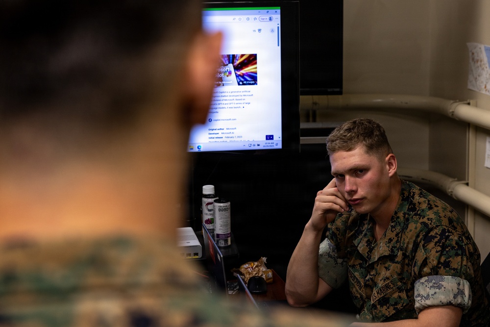 3d Cyber Warfare Company Marines compete in Cyber Red Zone 26-1