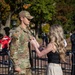 A Mississippi Air National Guard Airman gets promoted in front of the White House