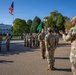 A Mississippi Army National Guard Soldier gets promoted in front of the White House
