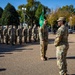 A Mississippi Army National Guard Soldier gets promoted in front of the White House