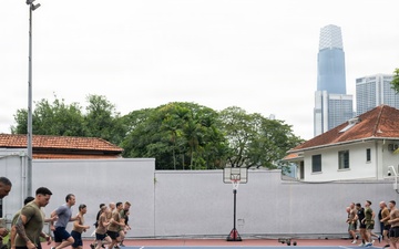 SW Hegseth Trains With Service Members in Malaysia