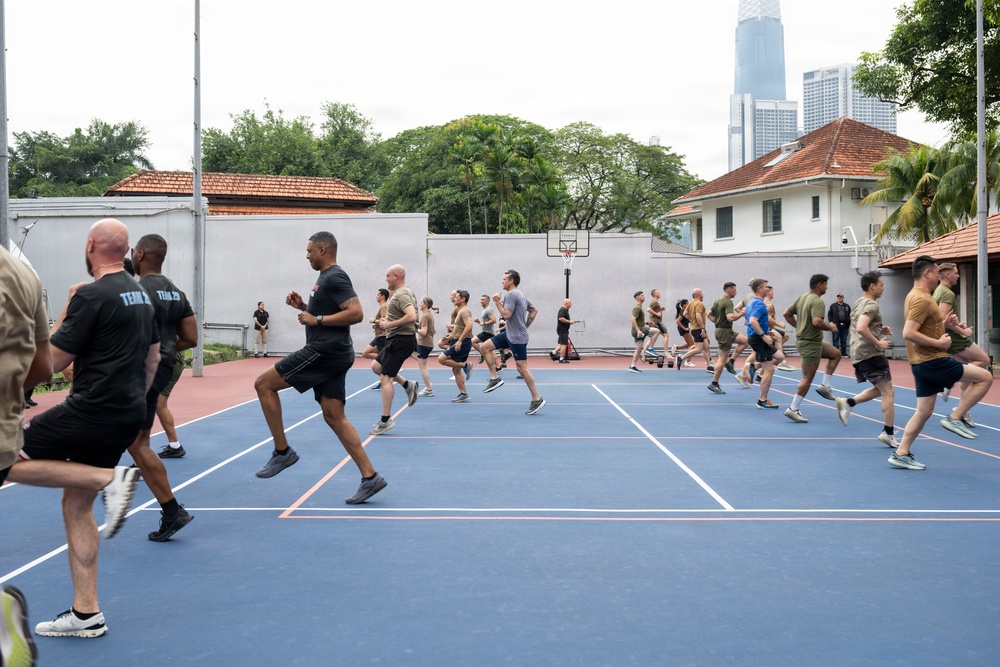 SW Hegseth Trains With Service Members in Malaysia SW Hegseth Trains With Service Members in Malaysia