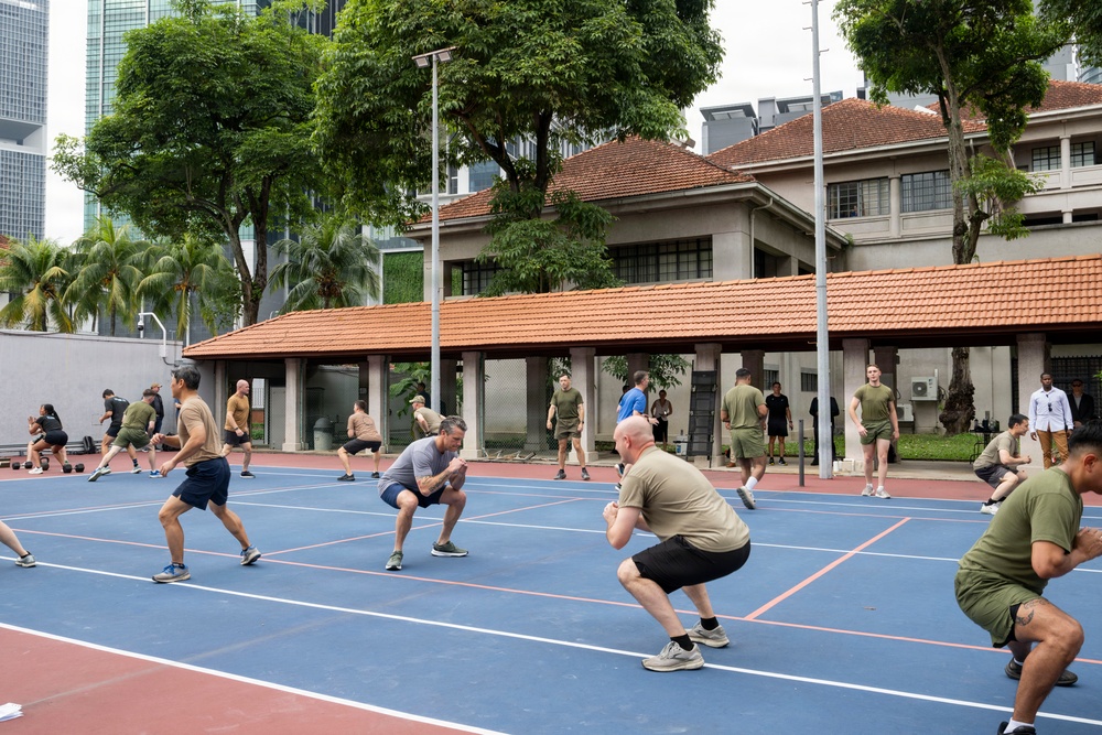SW Hegseth Trains With Service Members in Malaysia SW Hegseth Trains With Service Members in Malaysia