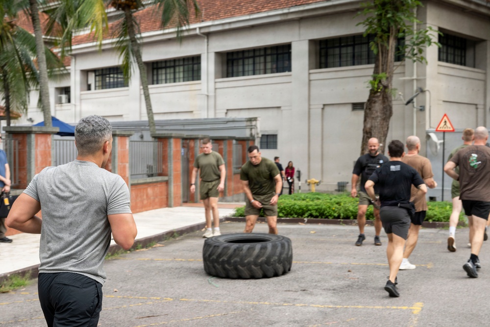 SW Hegseth Trains With Service Members in Malaysia SW Hegseth Trains With Service Members in Malaysia