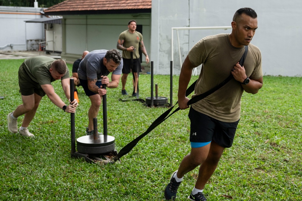 SW Hegseth Trains With Service Members in Malaysia SW Hegseth Trains With Service Members in Malaysia