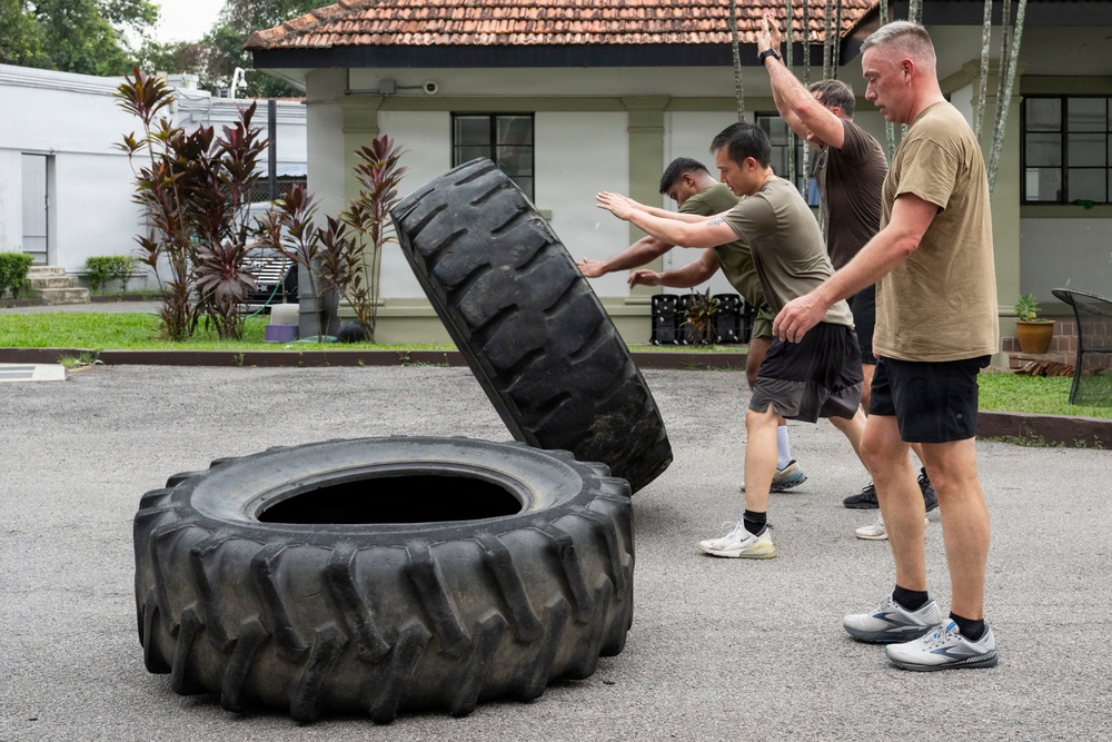SW Hegseth Trains With Service Members in Malaysia SW Hegseth Trains With Service Members in Malaysia