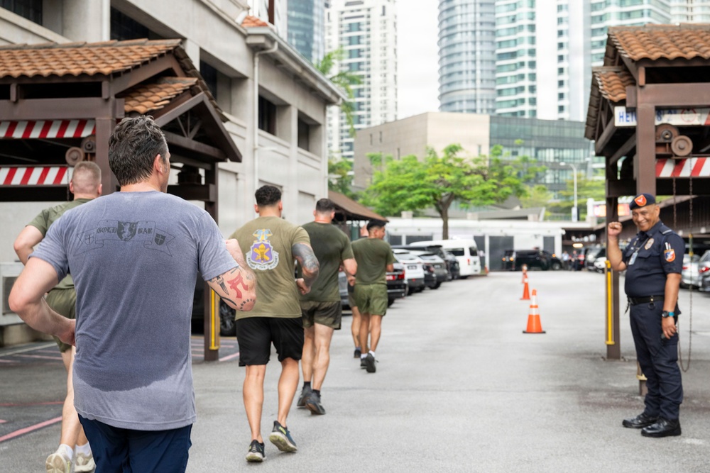 SW Hegseth Trains With Service Members in Malaysia SW Hegseth Trains With Service Members in Malaysia