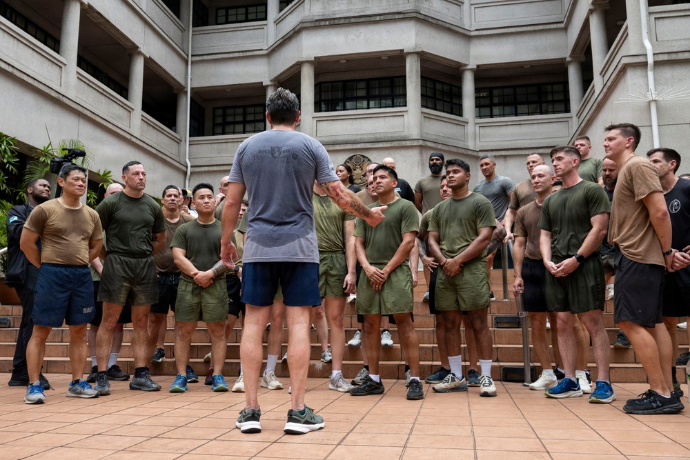 SW Hegseth Trains With Service Members in Malaysia SW Hegseth Trains With Service Members in Malaysia