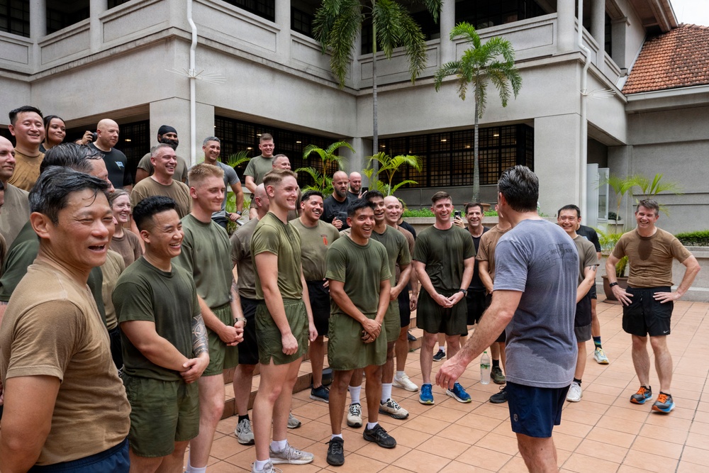 SW Hegseth Trains With Service Members in Malaysia SW Hegseth Trains With Service Members in Malaysia
