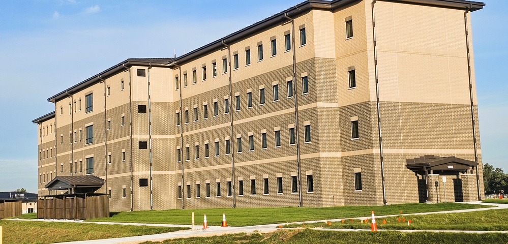 October 2025 construction operations for South Barracks Project at Fort McCoy