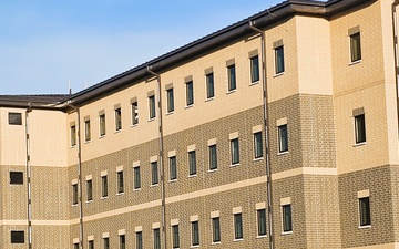 October 2025 construction operations for South Barracks Project at Fort McCoy